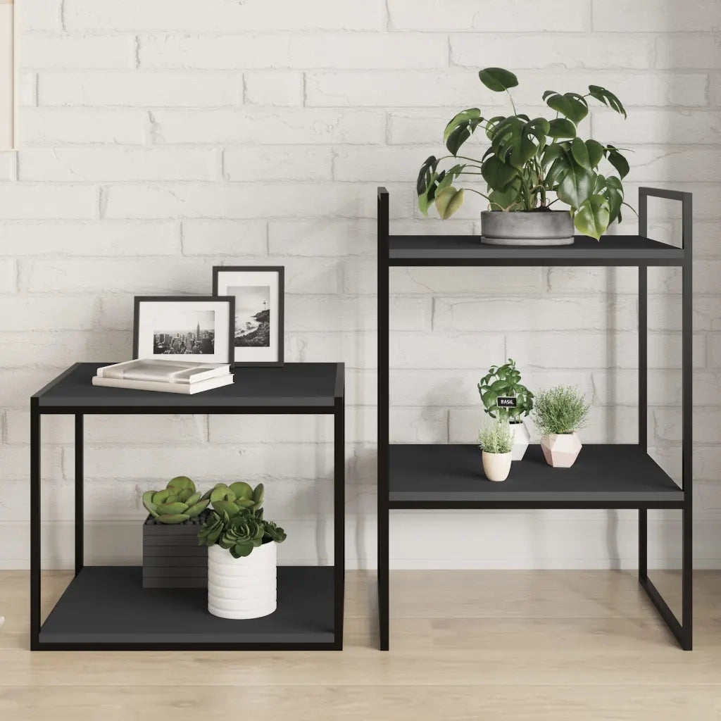 Ripiani per Libreria 4pz Grigi 40x50x1,5cm in Legno Multistrato 805190