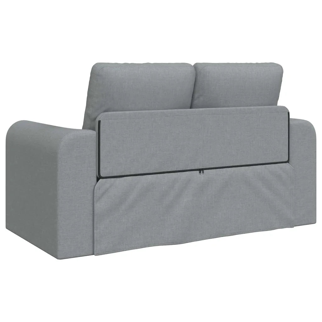 Divano letto-Sofa Letto-Daybed Grigio chiaro 148 x 71 x 83 cm Tessuto