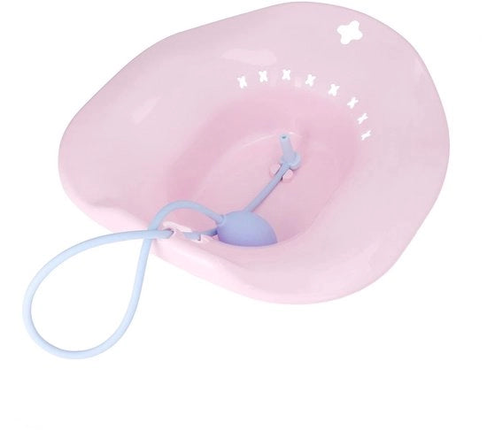 Bagnetto per bambini con vasca speciale per il lavabo - Sedile per bambini - Materiale plastico - Dimensioni 39,7 x 36,7 x 11 cm - Profondità 7 cm - Assistenza postpartum