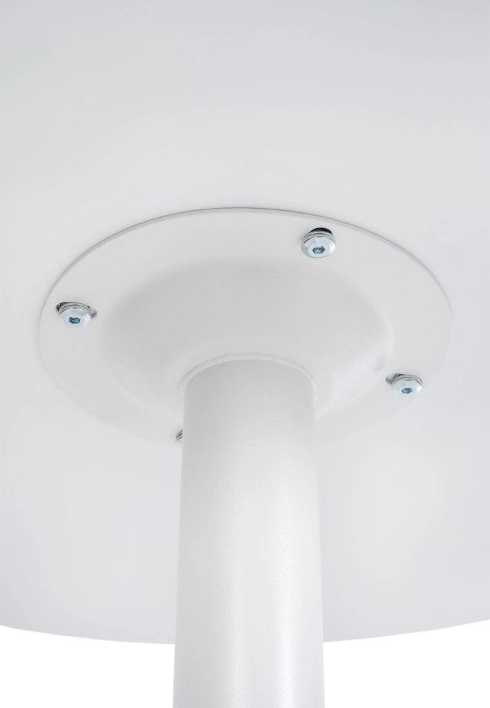 Tavolino rotondo bianco/bianco