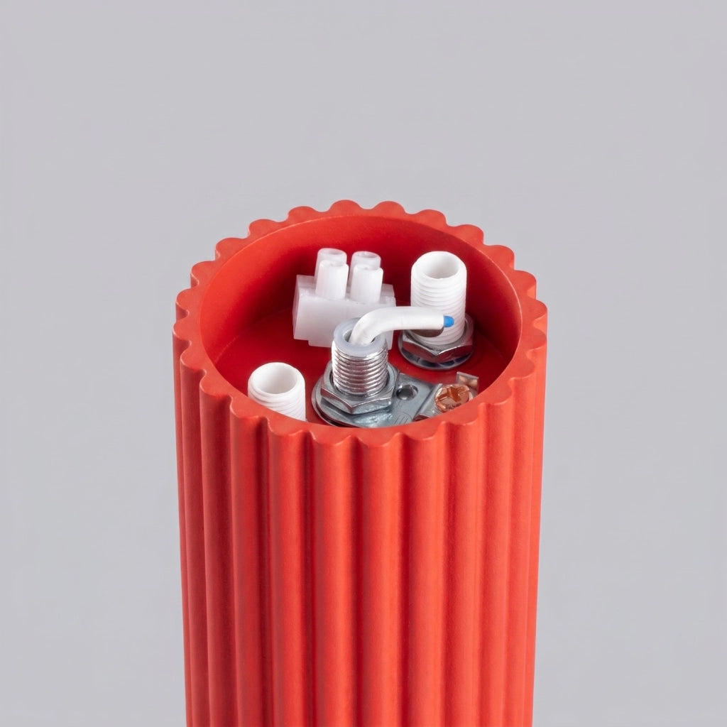 Plafoniera HALO rosso IP44