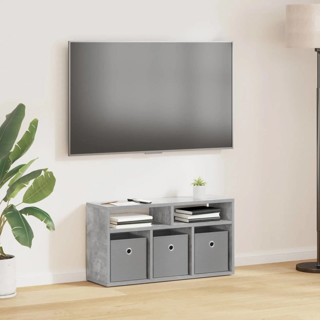 Lowboard con cassetto Grigio cemento 72 x 22,5 x 38 cm CFW3162600