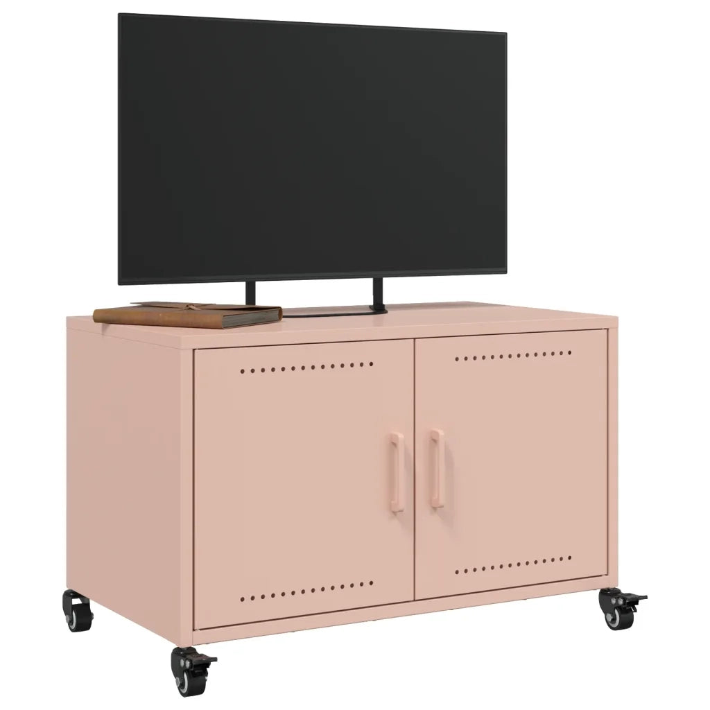 Mobile TV Rosa 68x39x43,5 cm in Acciaio 846639