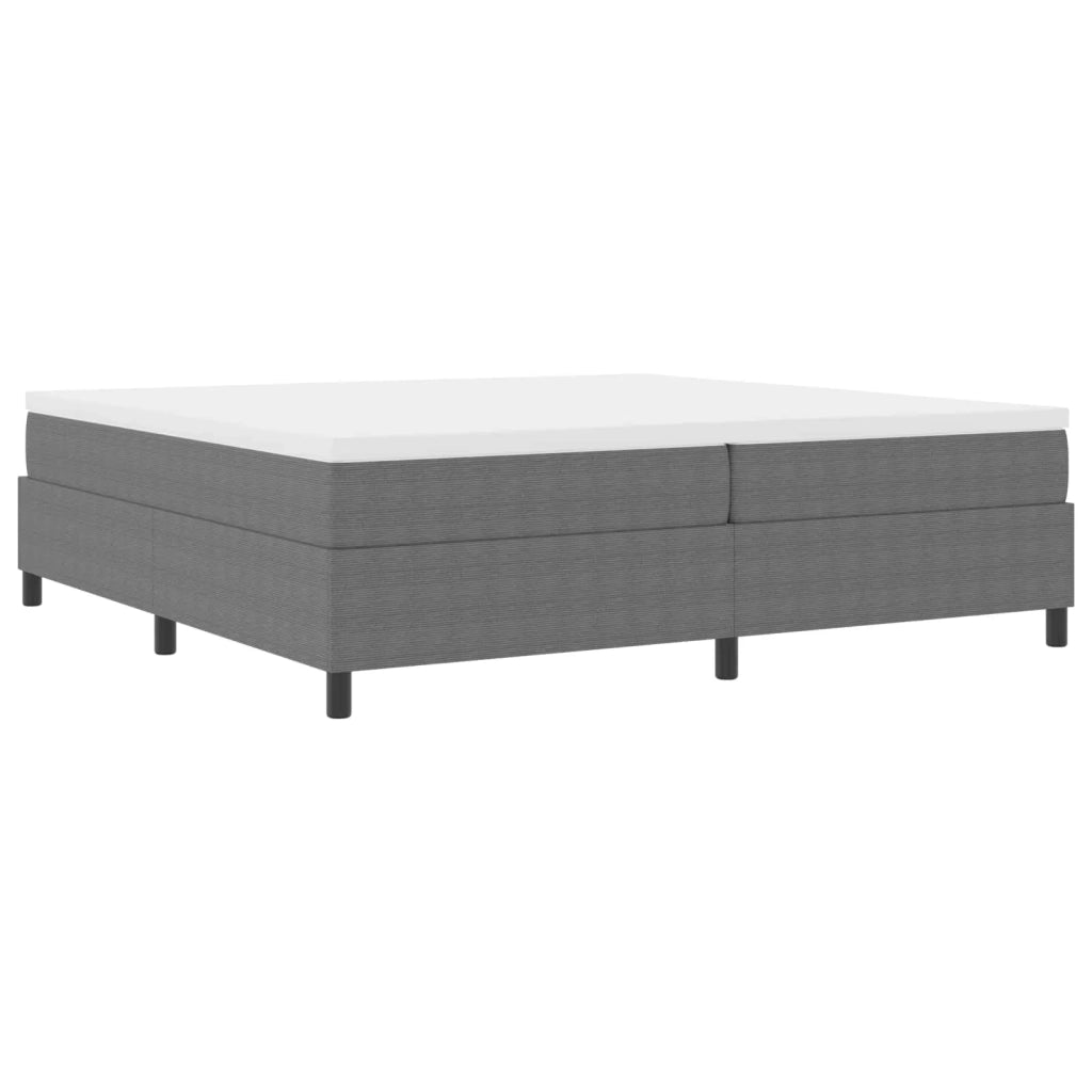Struttura letto piattaforma-Giroletto-Rete del Letto Grigio chiaro 200 x 200 cm