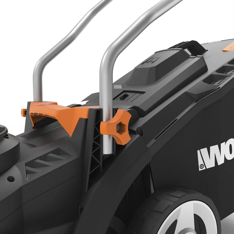 Rasaerba a Batteria 20V WG733E Brushless Taglio 33 cm per Giardini fino a 250 m² con Cesto 35L - Worx