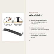 Chiodatrice in Acciaio di Carbone - Manuale - Multiplo - Facile da Usare - Affidabile e Versatile