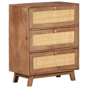 Credenza 61x35x76 cm in Legno Massello di Mango cod mxl 19221