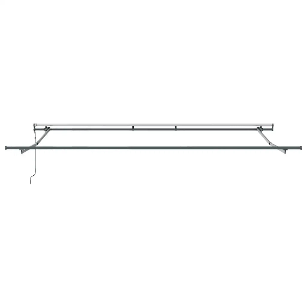 vidaXL Tenda da Sole Retrattile Automatica 400x300 cm Marrone