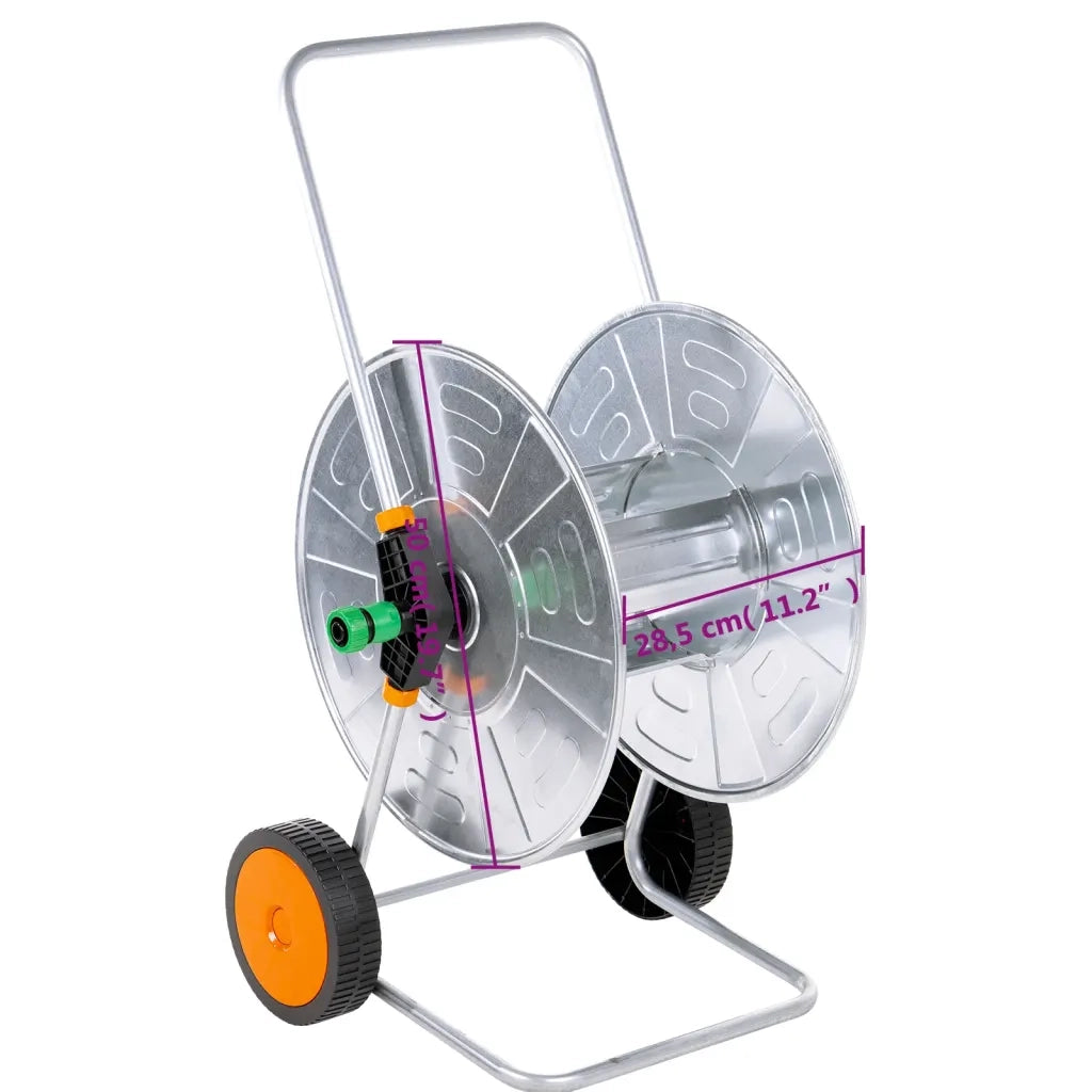Carrello Avvolgitubo per Tubo Flessibile 110 m 1/2" o 80 m 3/4" CFW5031290