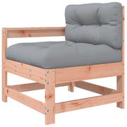 Sedia da Giardino con Cuscini in Legno Massello di Douglas CFW1715266