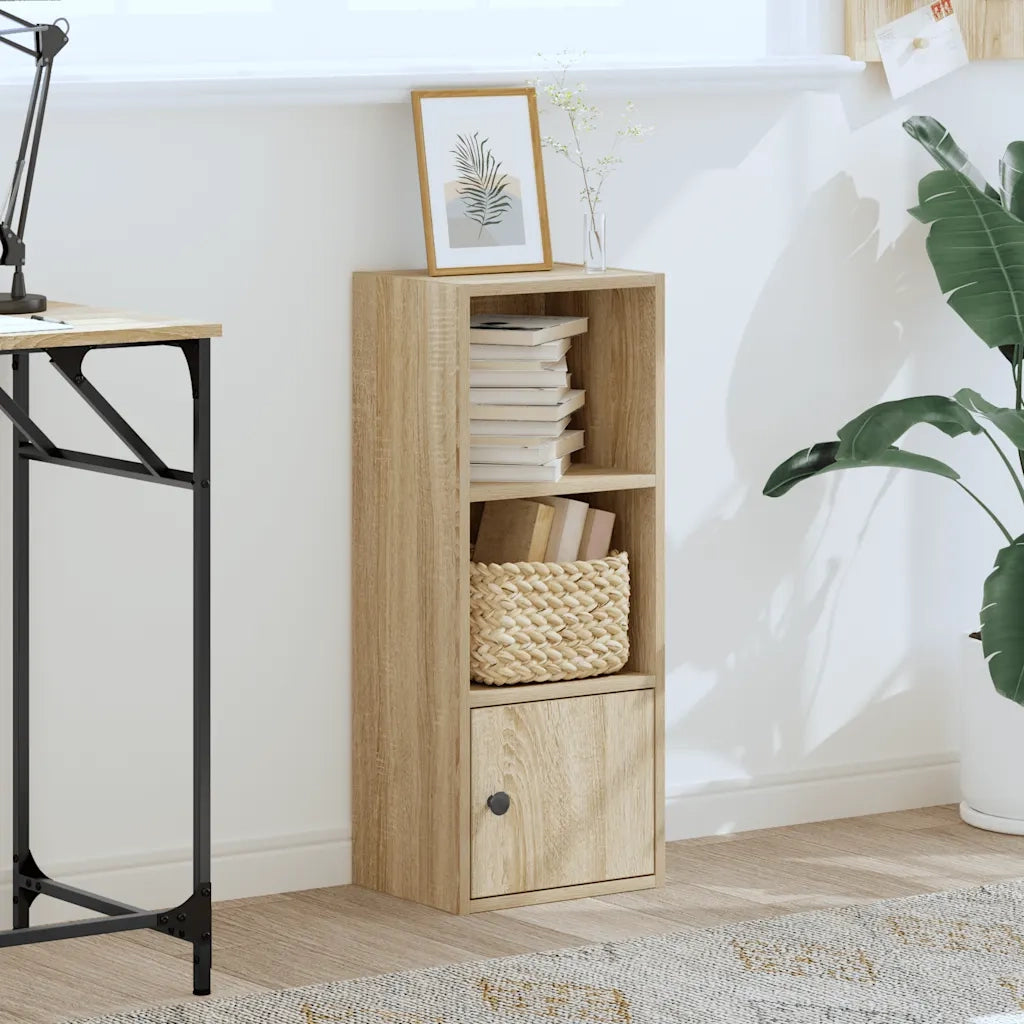 Libreria Rovere Sonoma 31x24x77 cm in Legno Multistrato 860330