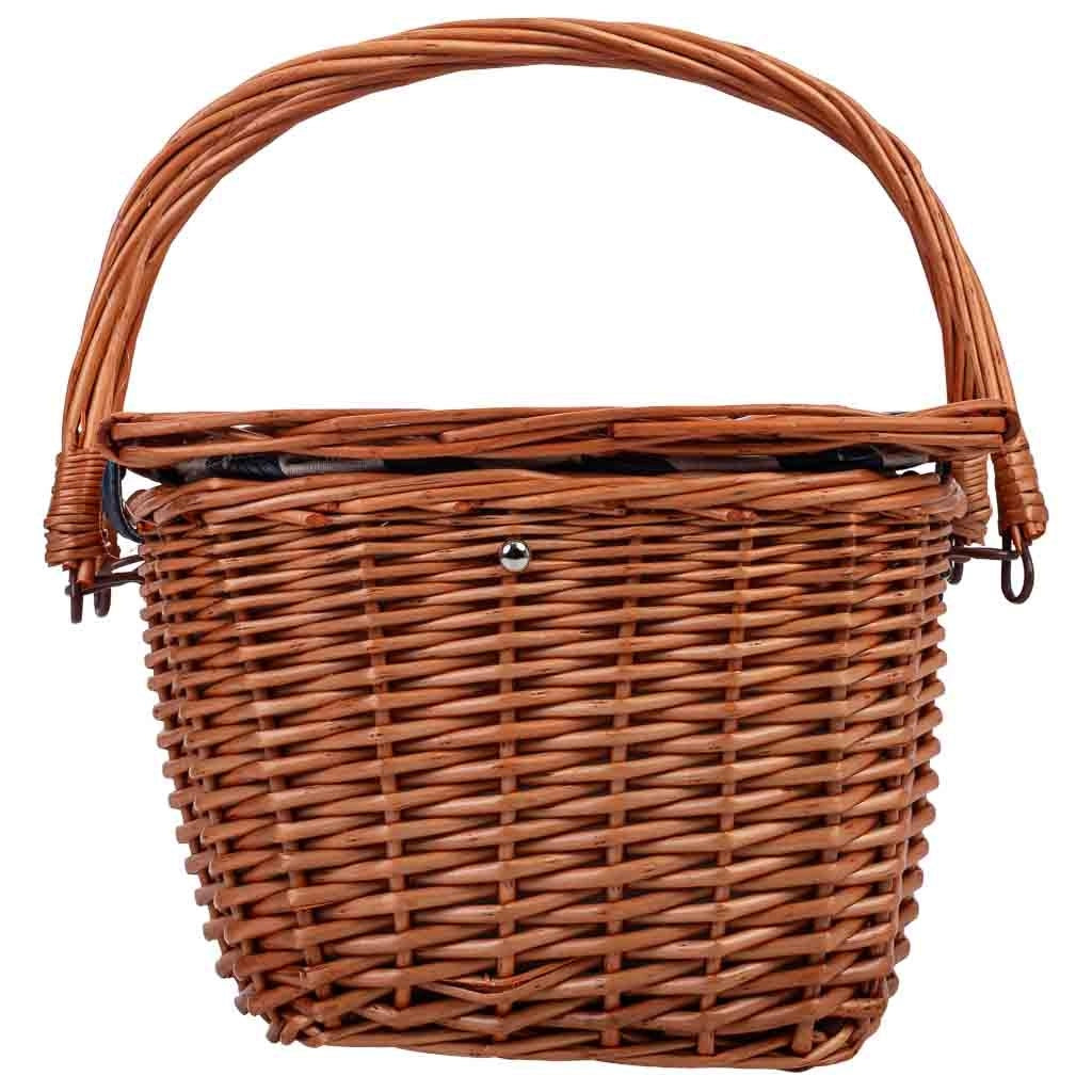 Cesto picnic 4 servizi blu navy 40x28x22h cm