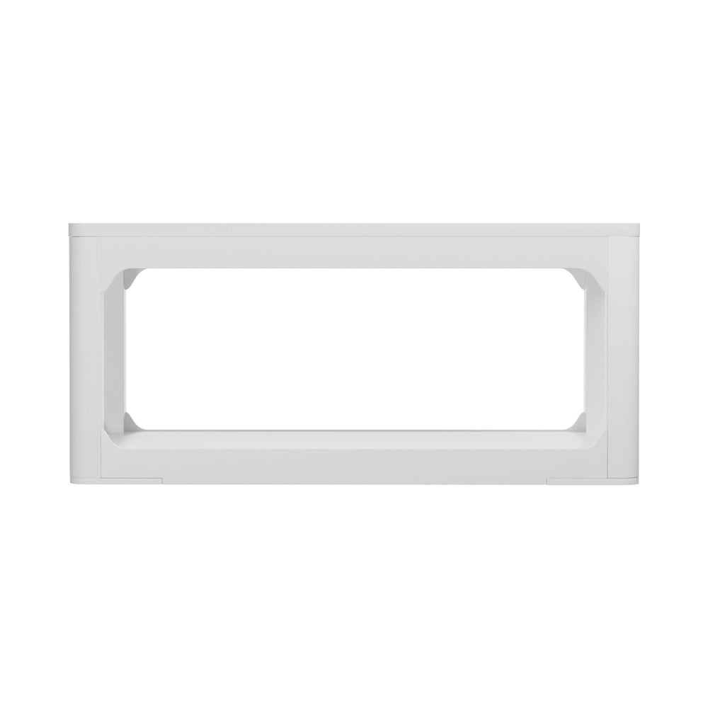 Tavolino da caff¨¨ ¨C Minimal ¨C bianco design moderno legno 100x50x44,5cm
