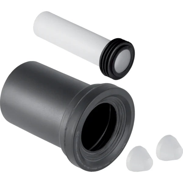 Set per allacciamento Geberit per vaso sospeso, lunghezza 18,5 cm GEBERIT