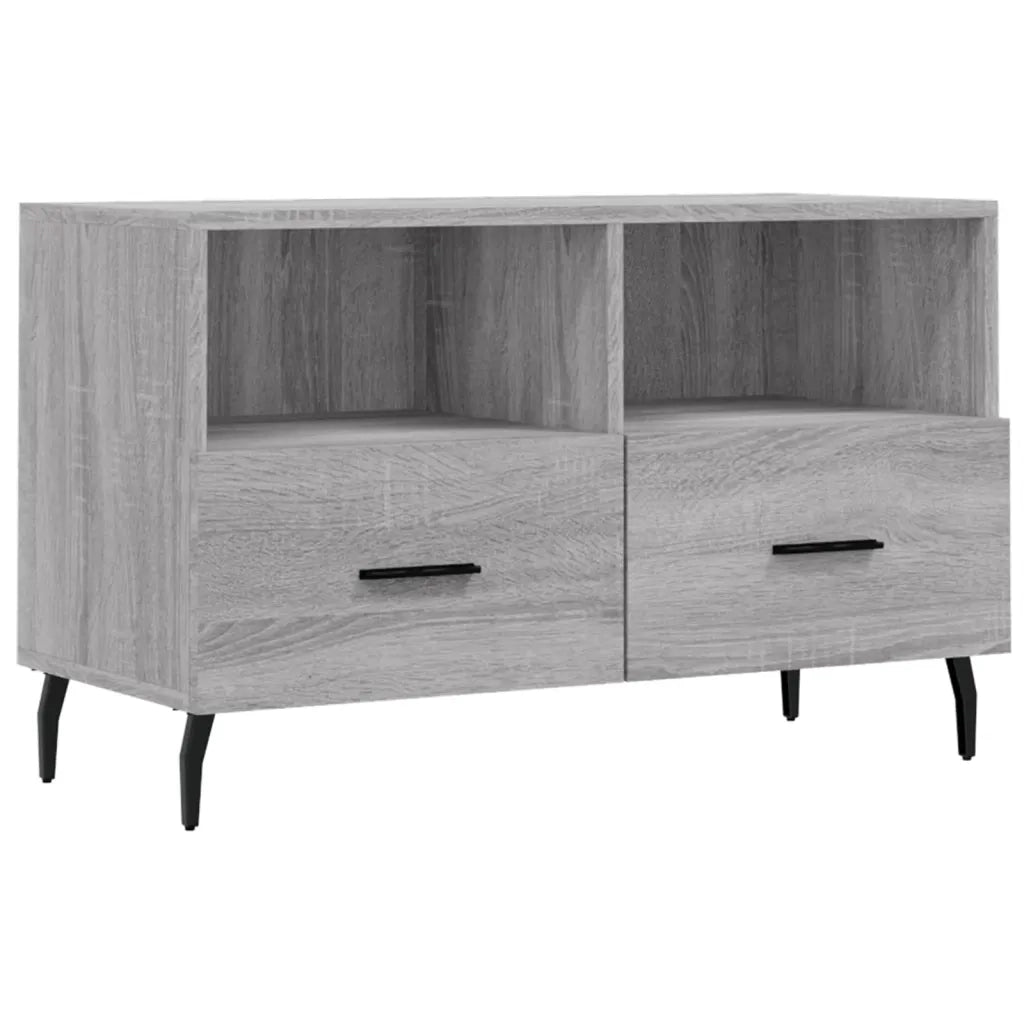 Mobile TV | Armadietto TV | Mobile Porta TV Grigio Sonoma 80x36x50 cm in Legno Multistrato