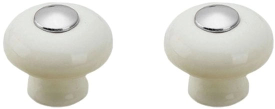 Maniglia di cambio a manovella minimalista - Ceramica - Acciaio inox - Maniglia di cambio - Sostituzione - Superficie liscia - Finitura elegante - Maniglia di cambio