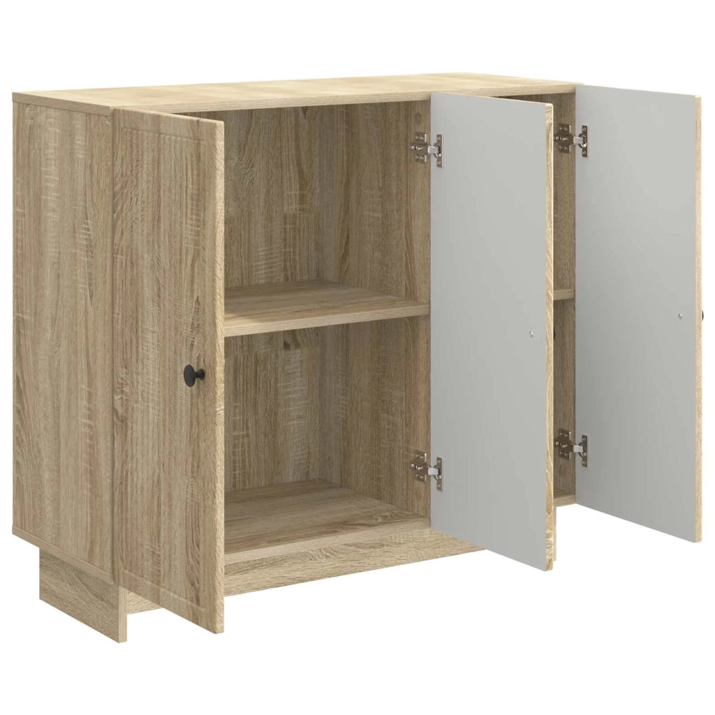 Credenza Rovere Sonoma 89 x 34,5 x 80 cm Legno ingegnerizzato