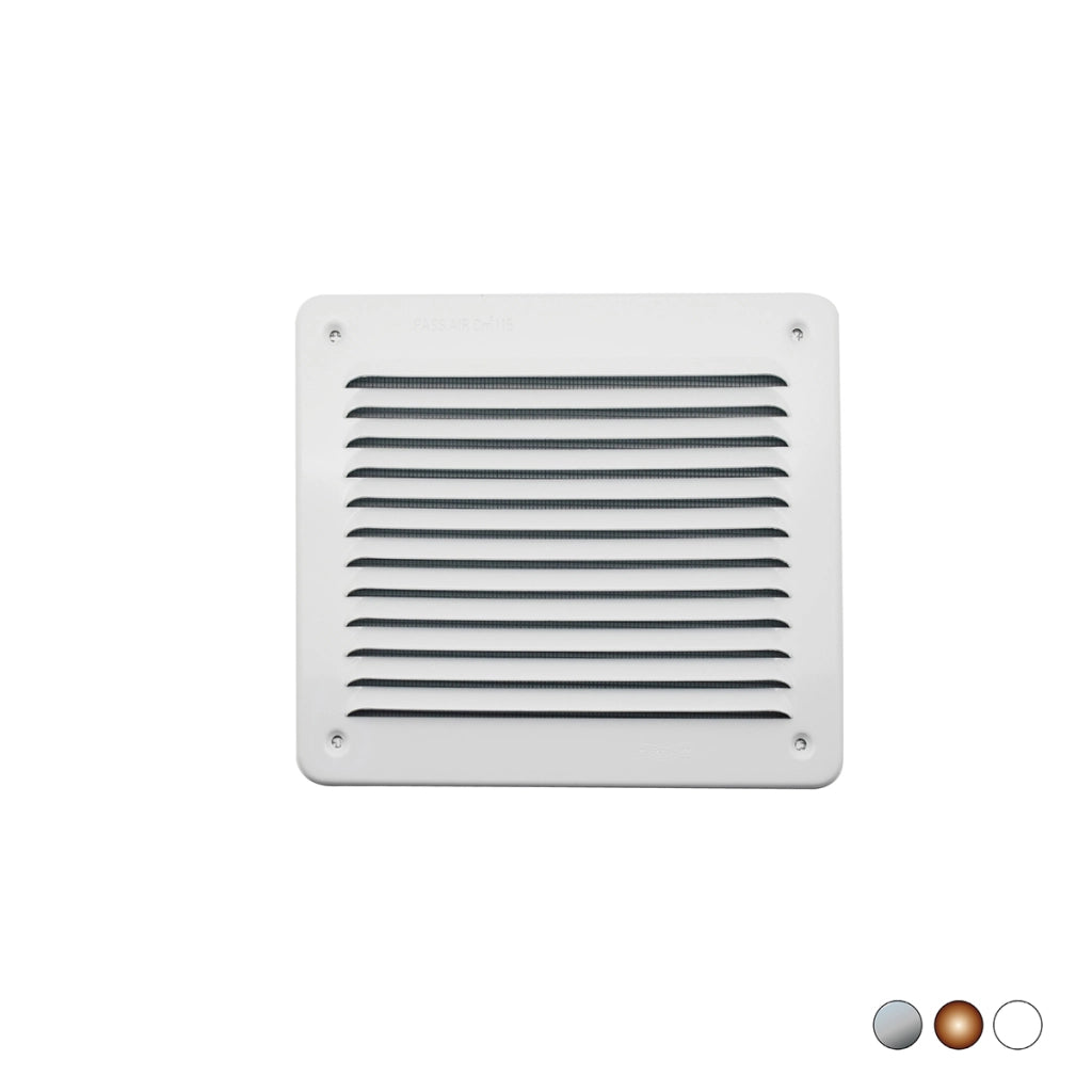 GRIGLIA IN METALLO DA SOVRAPPORRE CON RETE L. 193 X H. 165 MM- Inox- FIRST- pezzi 1