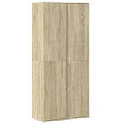 Scarpiera | Mobile per scarpe Rovere Sonoma 80x39x178 cm in Legno Multistrato