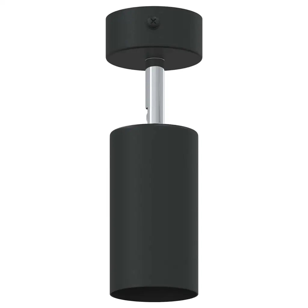 Faretto da soffitto con i riflettori Nero 6 x 6 x 16 cm Metallo CFW8813049