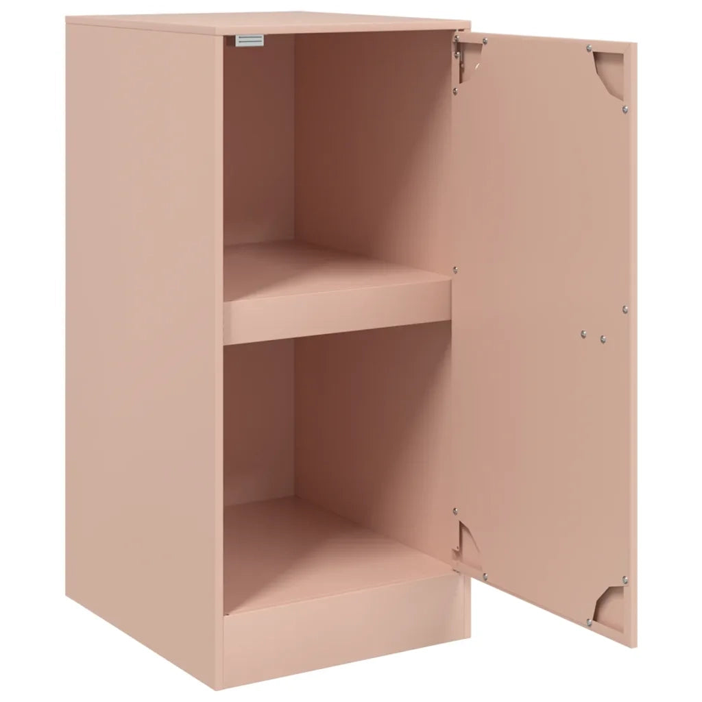 Credenza | Madia | Buffet da pranzo | Armadio da pranzo Rosa 34,5x39x73 cm in Acciaio