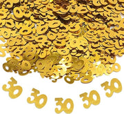 Decorazioni di compleanno, decorazioni per ufficio, confetti per feste, tema di matrimonio e compleanno, decorazioni brillanti, matrimonio, decorazioni per ufficio con confetti a scoppio, 45g, 30 carati d'oro.