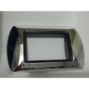 Trade Shop - Placchette Placche In Abs Compatibili Per Master Modo Colorra Placca Copriprese - Cromo -7 Fori     -