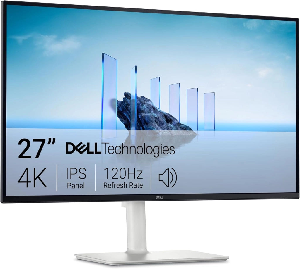 Dell S2721DS 27" QHD (2560x1440) Monitor, 75Hz, IPS, 4ms, AMD FreeSync, 99% sRGB, Regolabile in Altezza, Altoparlanti integrati, DisplayPort, 2x HDMI, 3 Anni di Garanzia, Argento