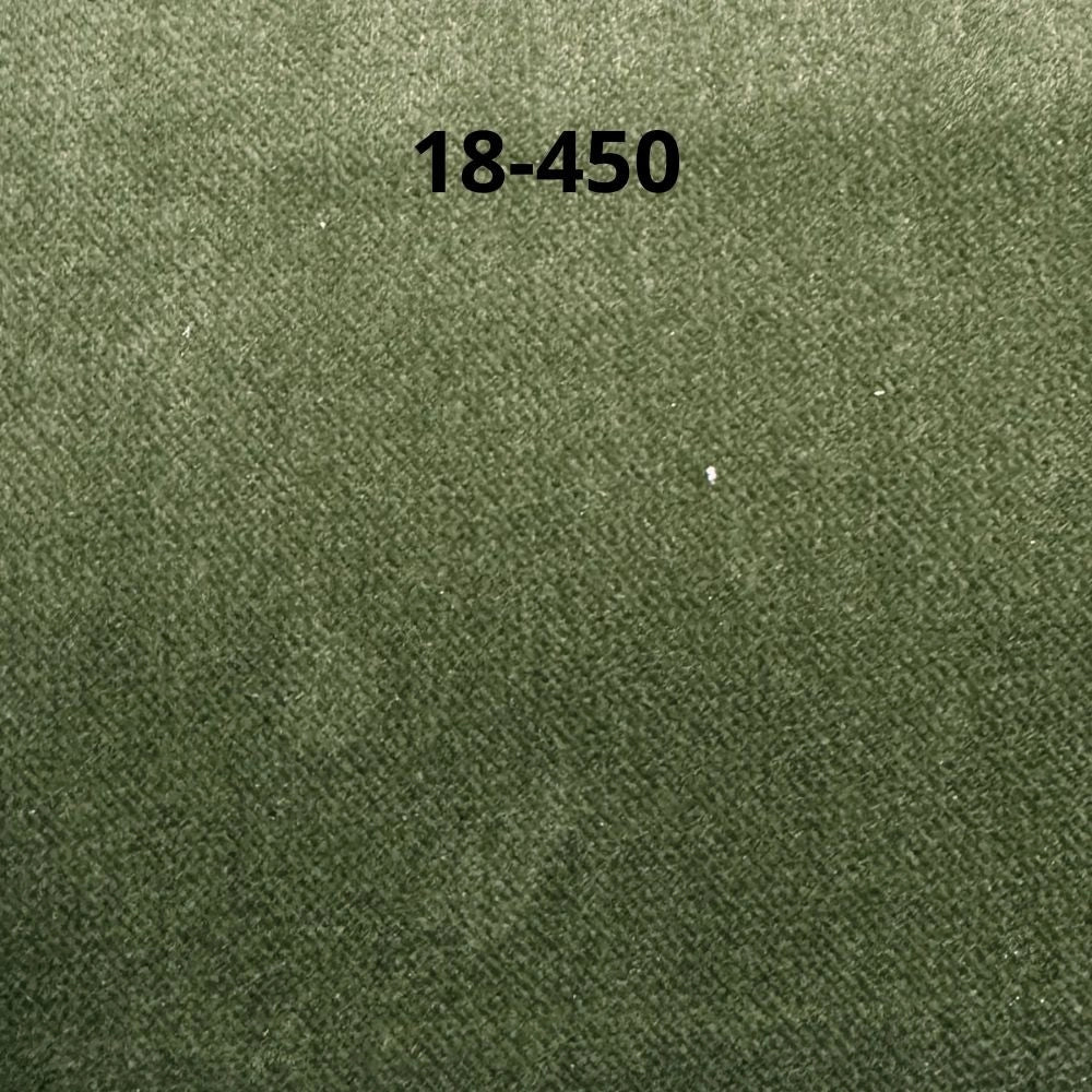Divano funzione letto e contenitore Legen 3 Posti in vellutino verde oliva 210x85x87H