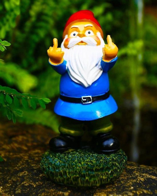 Gnomone da Giardino - Decorazione Esterna e Regalo Divertente per Giardino o Balconcino