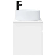Mobile Lavabo | Armadio Lavabo da parete Bianco Lucido 49 x 44,5 x 65,5 cm