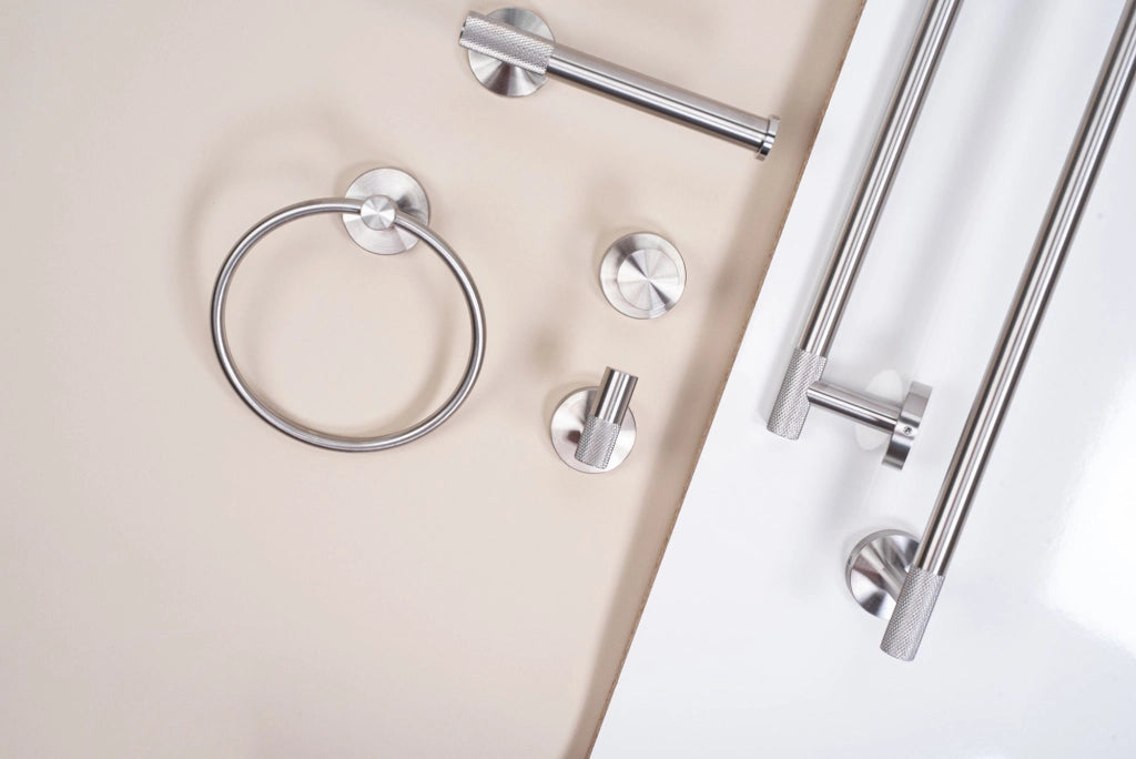 Portasciugamano Da Bagno 6606a Modern Brush Nickel