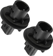 Lampeggiatore di Protezione Anteriore - Set di 2 - Nero - Compatibile con Discovery 1994-2002, Defender 90, Freelander.