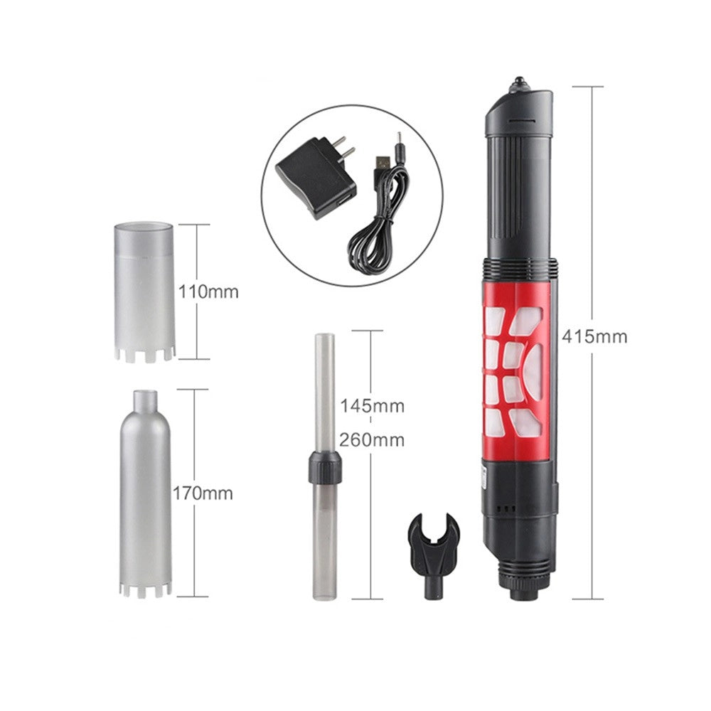 SunSun HXS-01D - aspirarifiuti ricaricabile per pulizia e cambi d'acqua