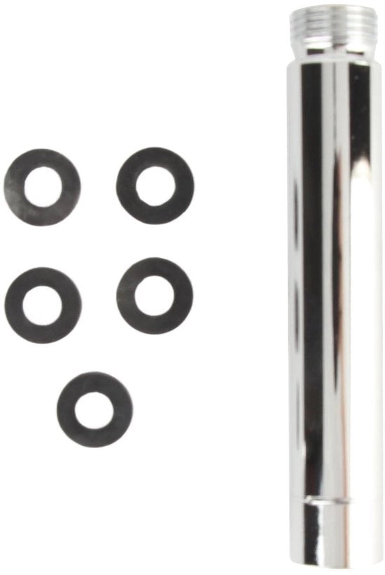 Accessori per doccia - Estensione doccia in acciaio inossidabile - Estensore doccia - G1/2 Connector - Facile da installare - Design elegante - Estensore doccia con connettore G1/2 

Nota: Ho mantenuto il modello di connettore G1/2.