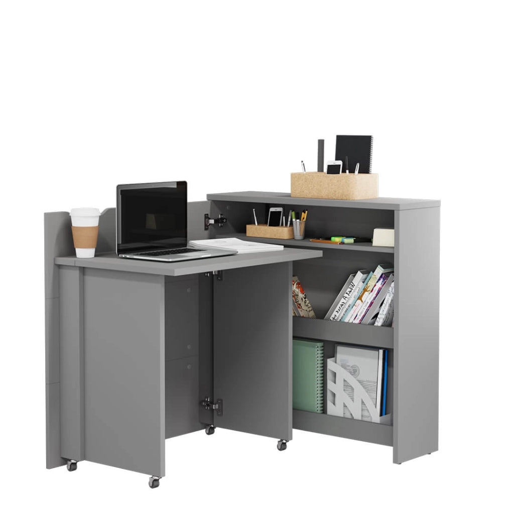 SCRIVANIA WORK CONCEPT SLIM CW 02L GRIGIO SINISTRO
