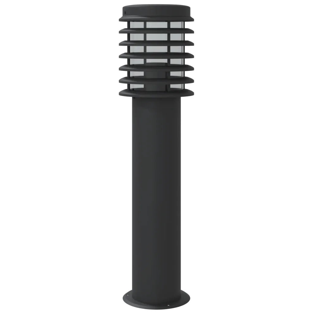 Lampade da Terra per Esterni 3 pz Nere 60 cm in Acciaio Inox 4006362