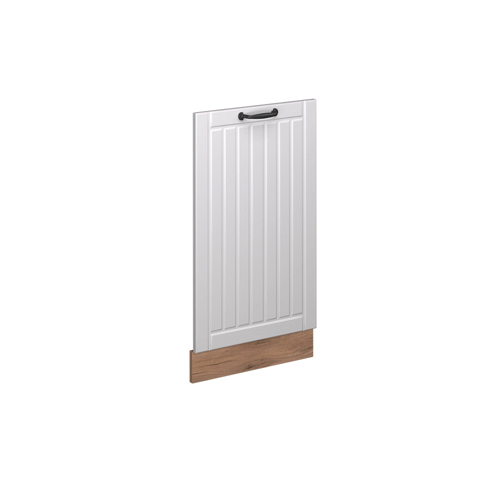 Vicco Pannello frontale della lavastoviglie Bianco casa di campagna 45 cm senza piano di lavoro