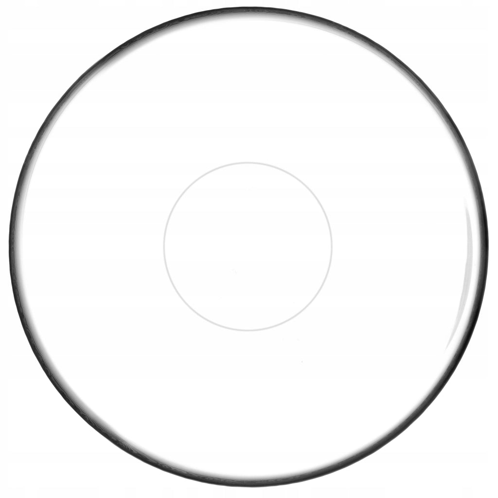Ciotola da insalata KADAX in vetro, ideale per snack, insalate e frutta, 17 cm, grande e profonda.