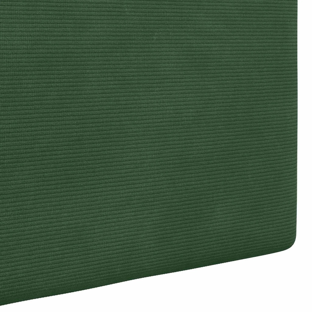 Testiera | Testata sospesa Verde Giungla Tessuto in Cords