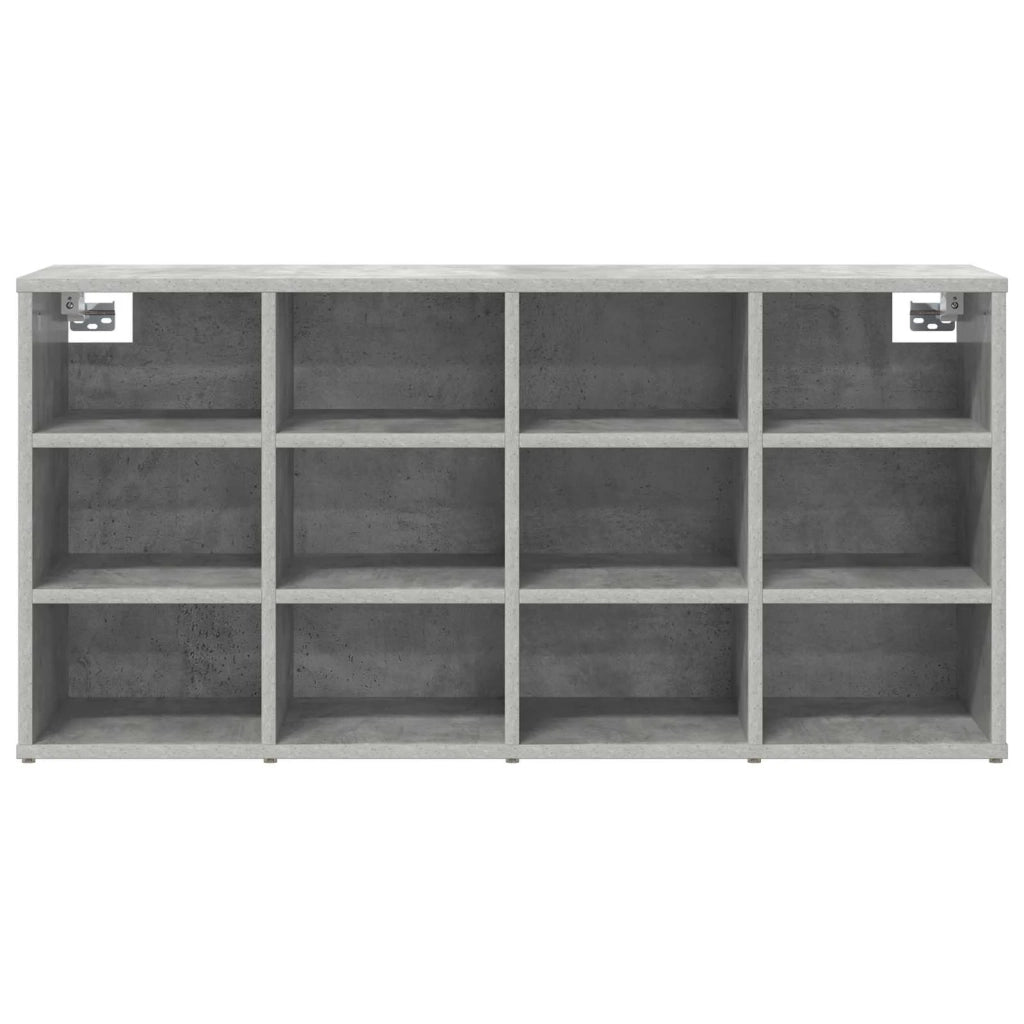 Scarpiera | Mobile per scarpe Grigio cemento 103 x 30 x 51 cm