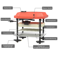 Fudajo Chioccia artificiale 25x25cm 30W Piastra termica per 15-20 pulcini, temperatura regolabile