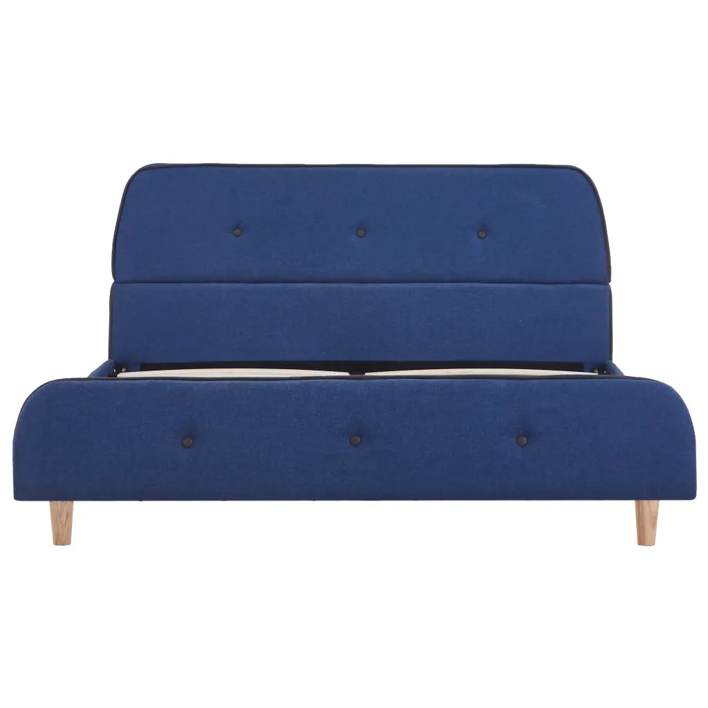Giroletto senza Materasso Blu 140x200 cm in Tessuto 280928