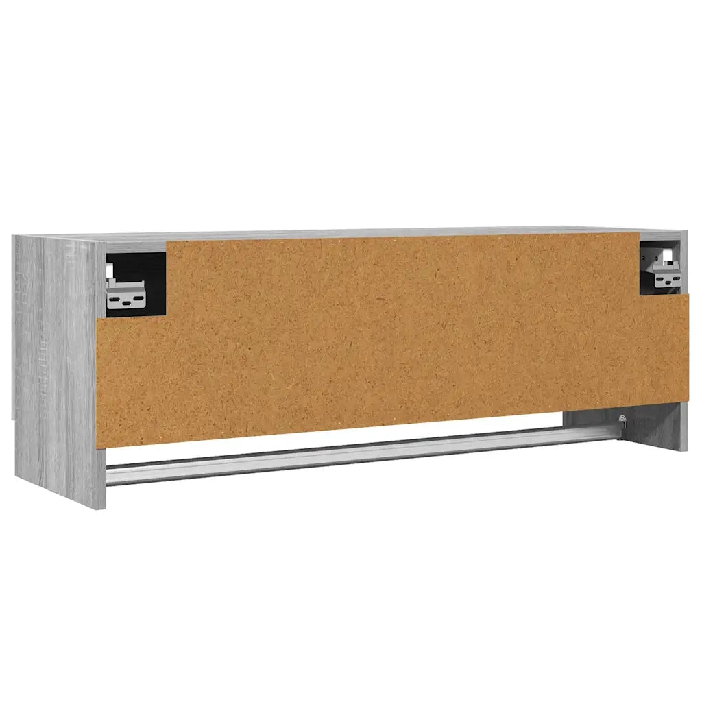 Armadio Grigio Sonoma 100x32,5x35 cm in Legno Ingegnerizzato CFW3601325