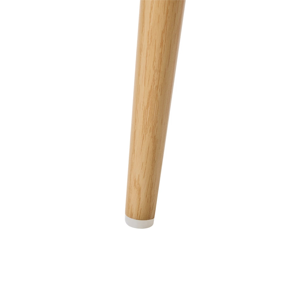 Set di 2 sedie da pranzo Struttura e gambe in ferro marrone chiaro Seduta imbottita in poliestere Schienale arrotondato in stile retrò