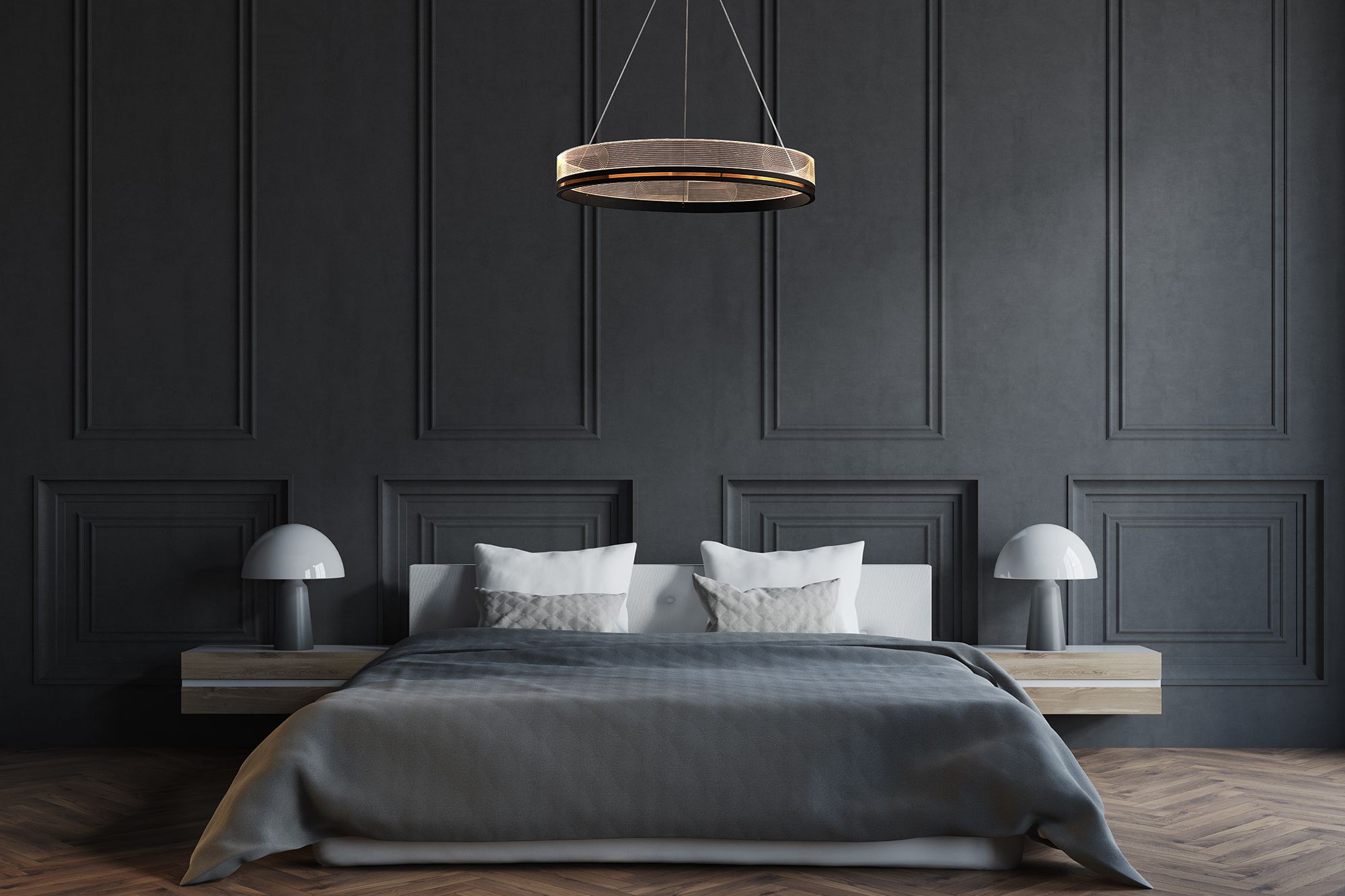 Lampada App1192-cp Black Gold