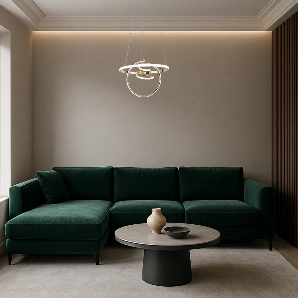 Lampada A Sospensione Led G066-cp Gold