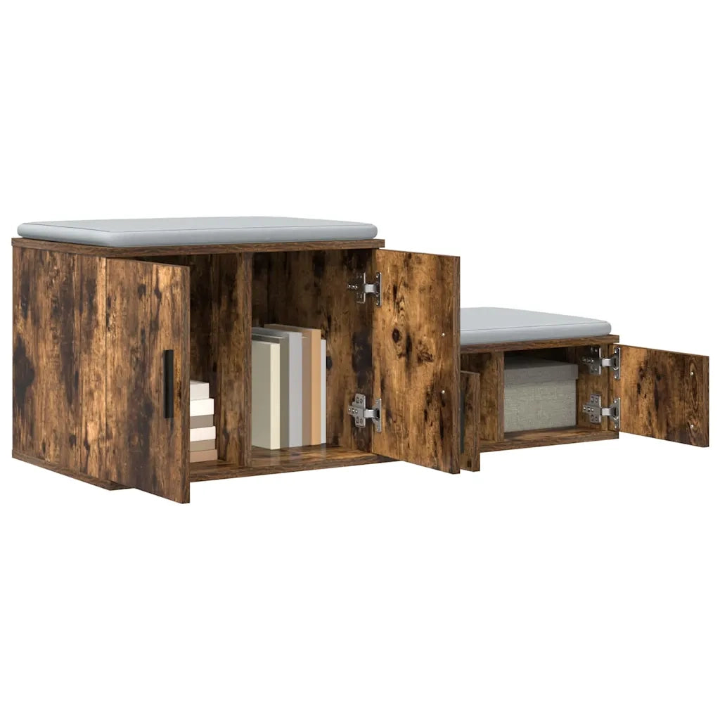 Armadio 2 pz Rovere fum¨¦ 127 x 41 x 40 cm Legno multistrato CFW6402608