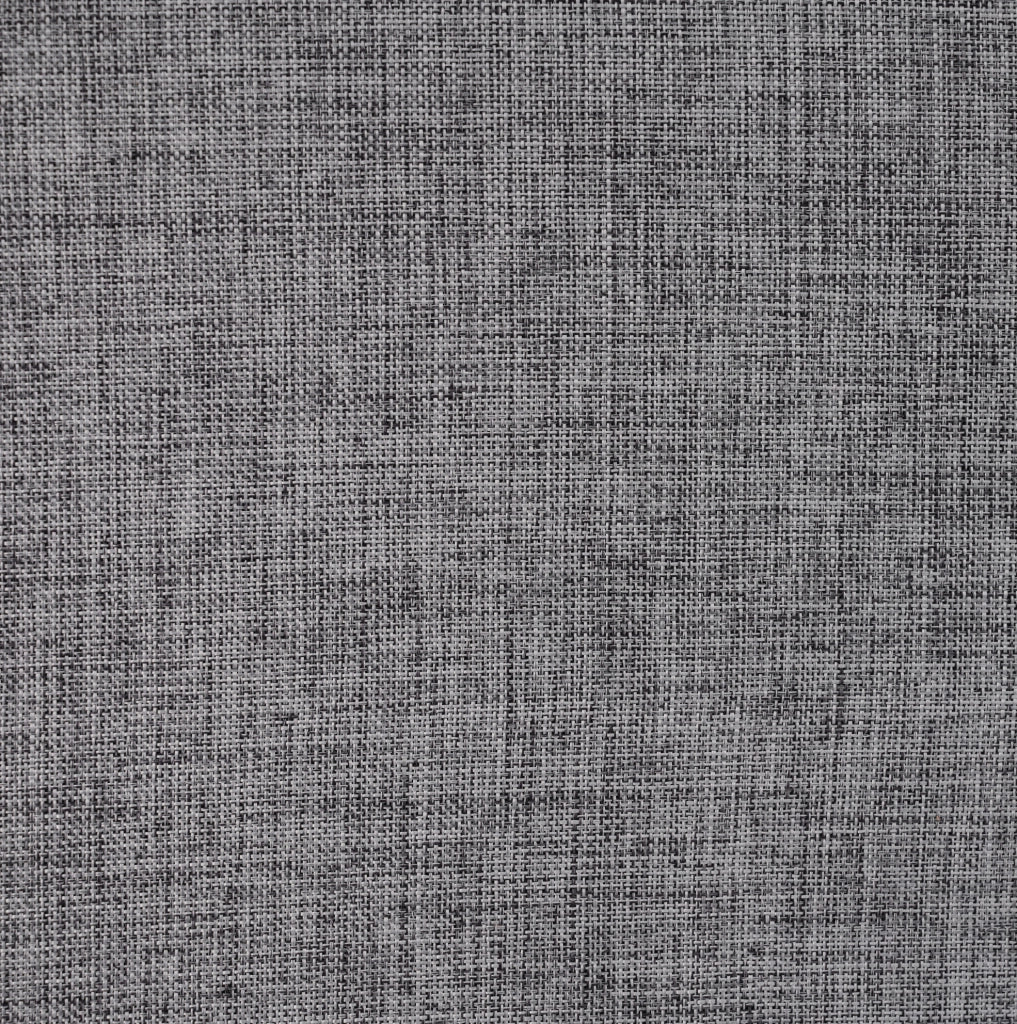 Letto matrimoniale 160x200 cm in tessuto effetto lino grigio con LED; USB e Type C; contenitore