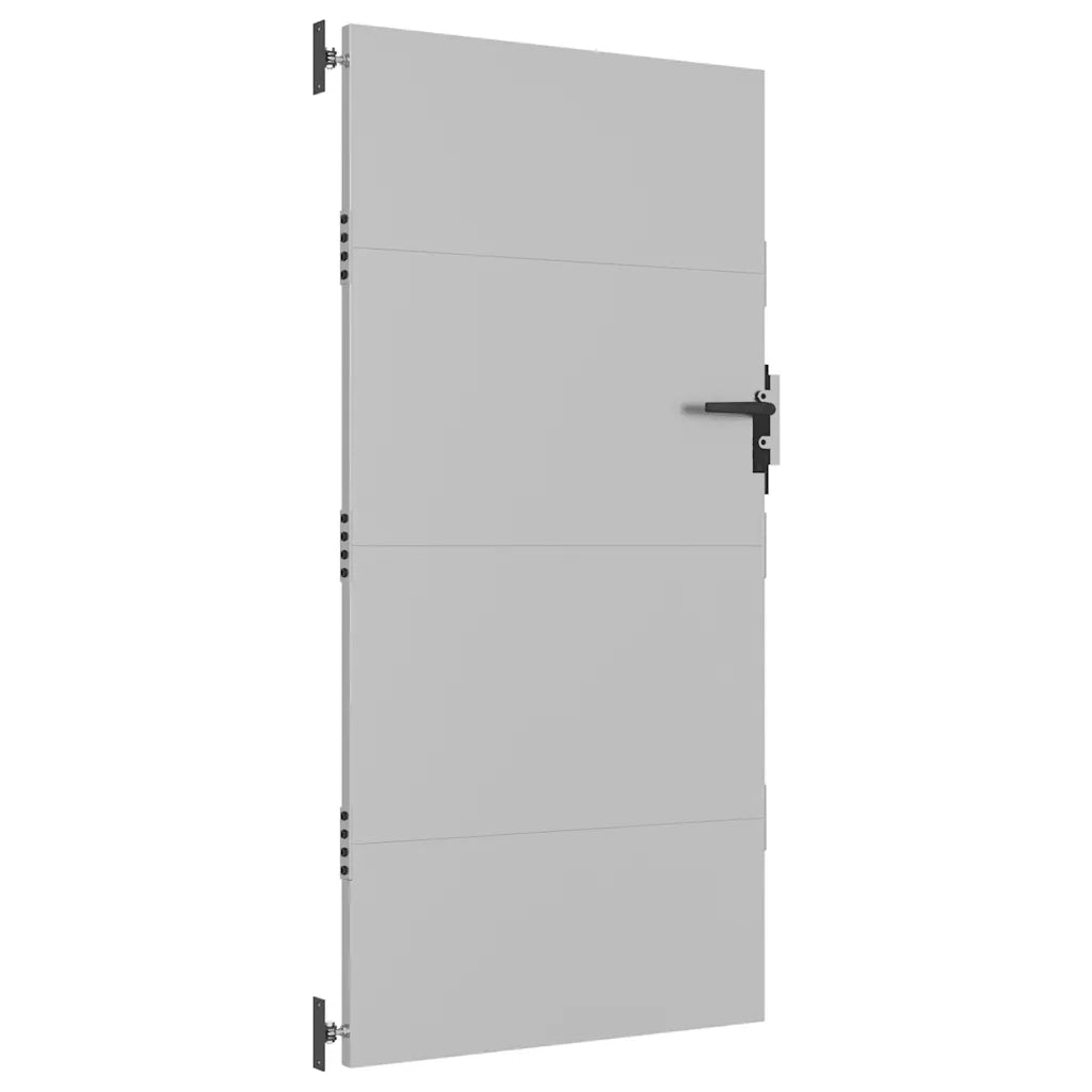 Cancello da giardino 85x200 cm in acciaio Corten 153261